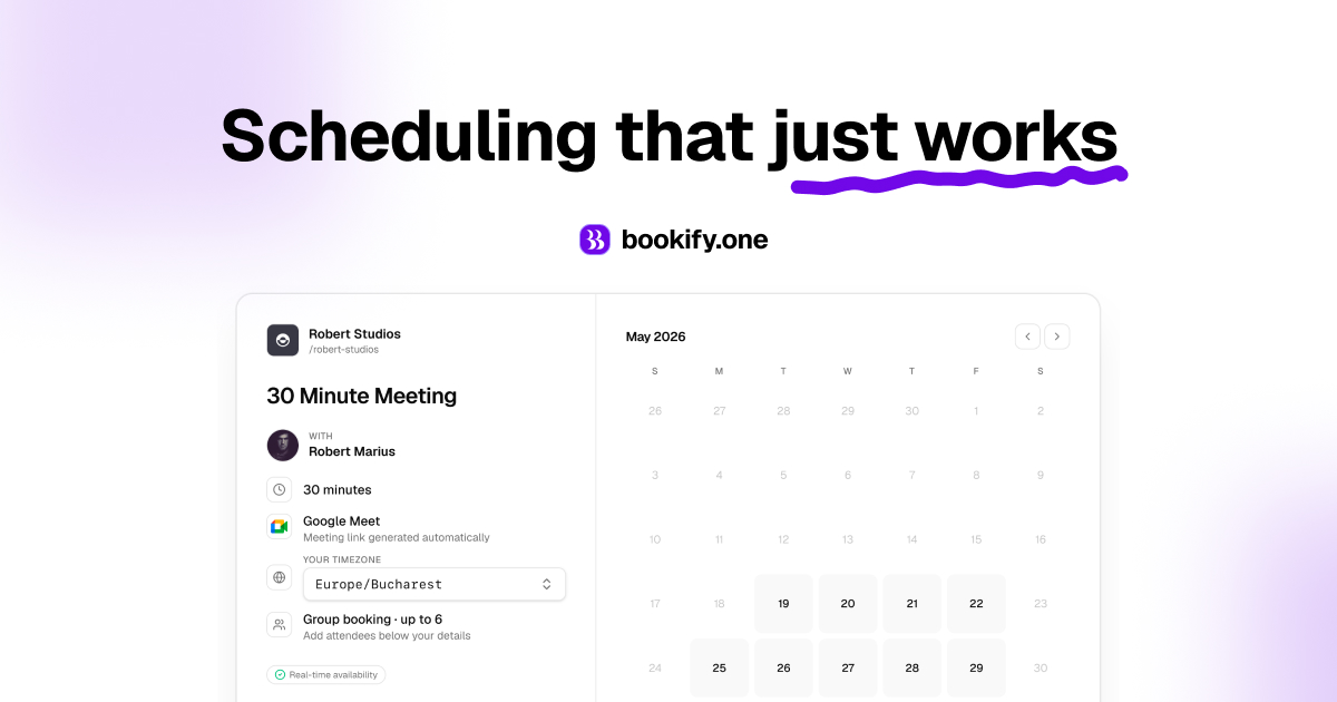 v2.bookify.one preview